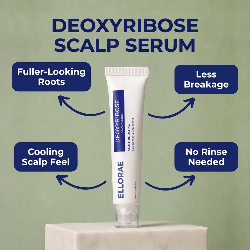 What you will notice: fuller-looking roots, less breakage, cooling scalp feel, no rinse needed